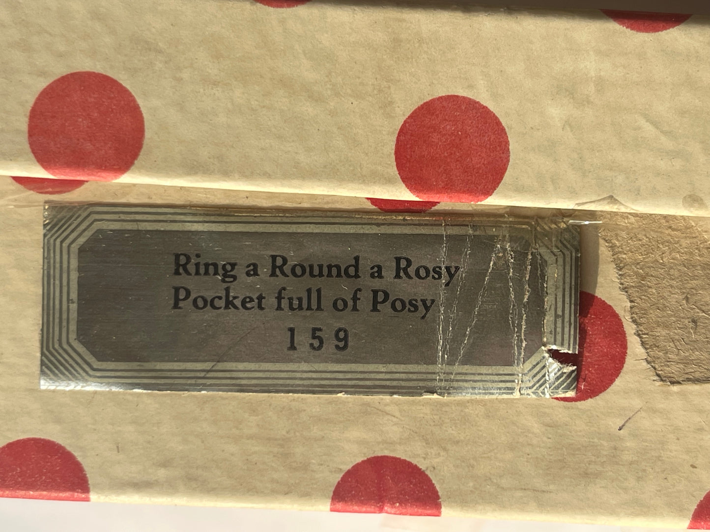 Vintage 1940s Nancy Ann Storybook Doll "159 Ring Around A Rosy" - lots of vintage nasd & other dressed dolls
