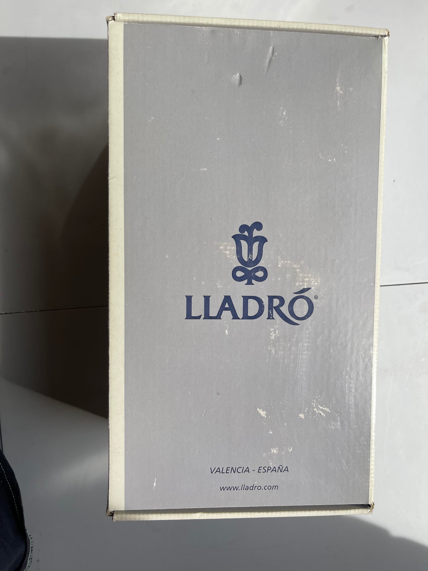 2001 LLADRO #6870 LOVE IN THE WORLD ANGEL HOLDING HEART GLOBE figurine nib nwt