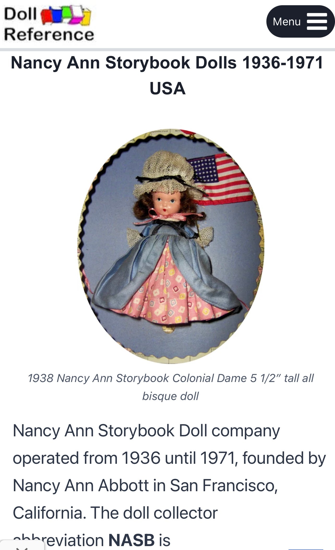 Vintage 1940s Nancy Ann Storybook Doll "159 Ring Around A Rosy" - lots of vintage nasd & other dressed dolls