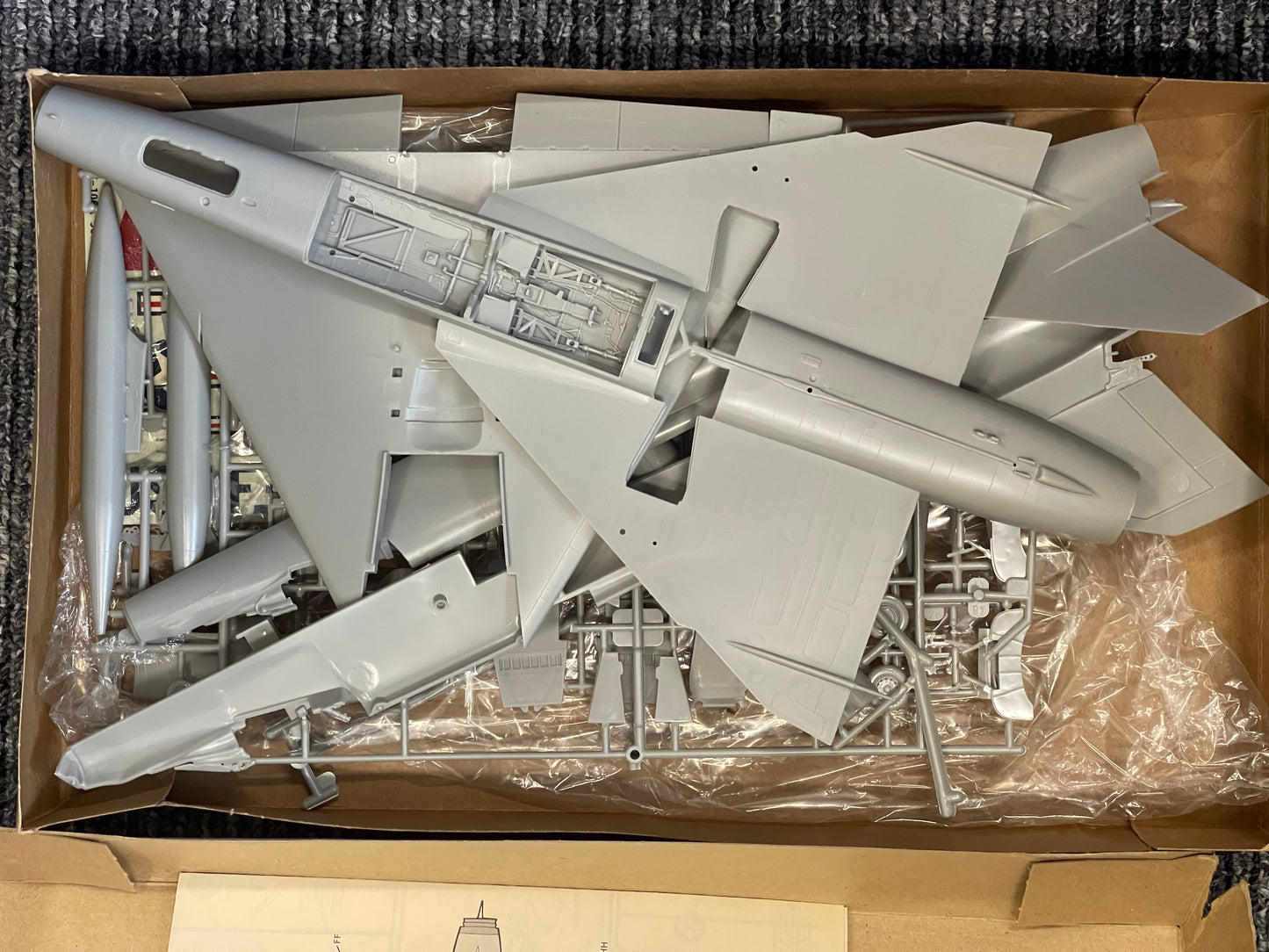 F-106 Delta Dart 1:48 Monogram #5809 jet airplane model kit lots planes cars etc