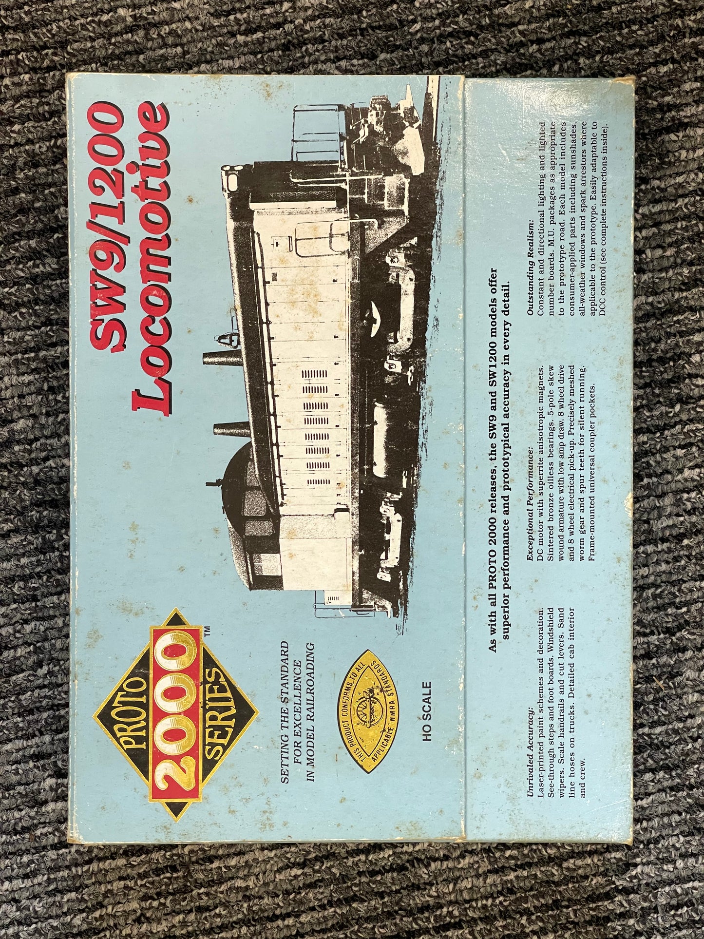 Proto 2000 8049 HO Atchison Topeka Santa Fe Diesel Locomotive #2428 EX/Box