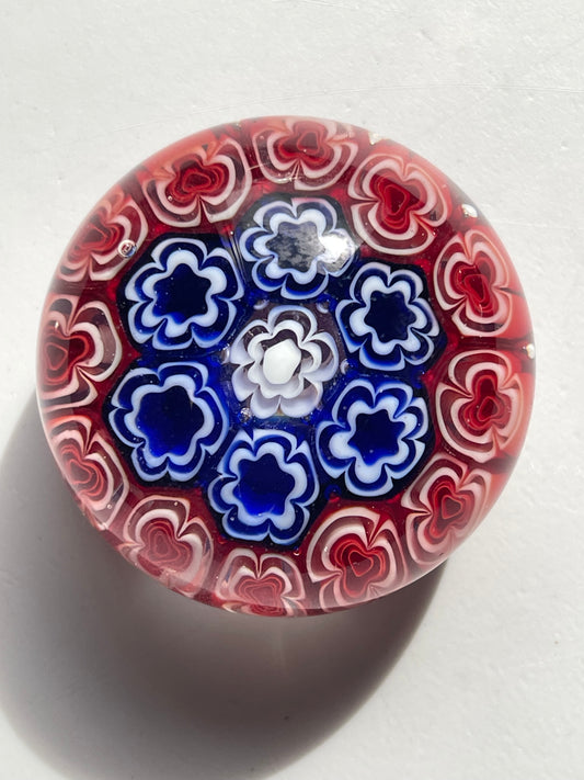 Murano paperweight Art Glass Millefiori design NEGW Baccarat St Louis Clichy Lots more